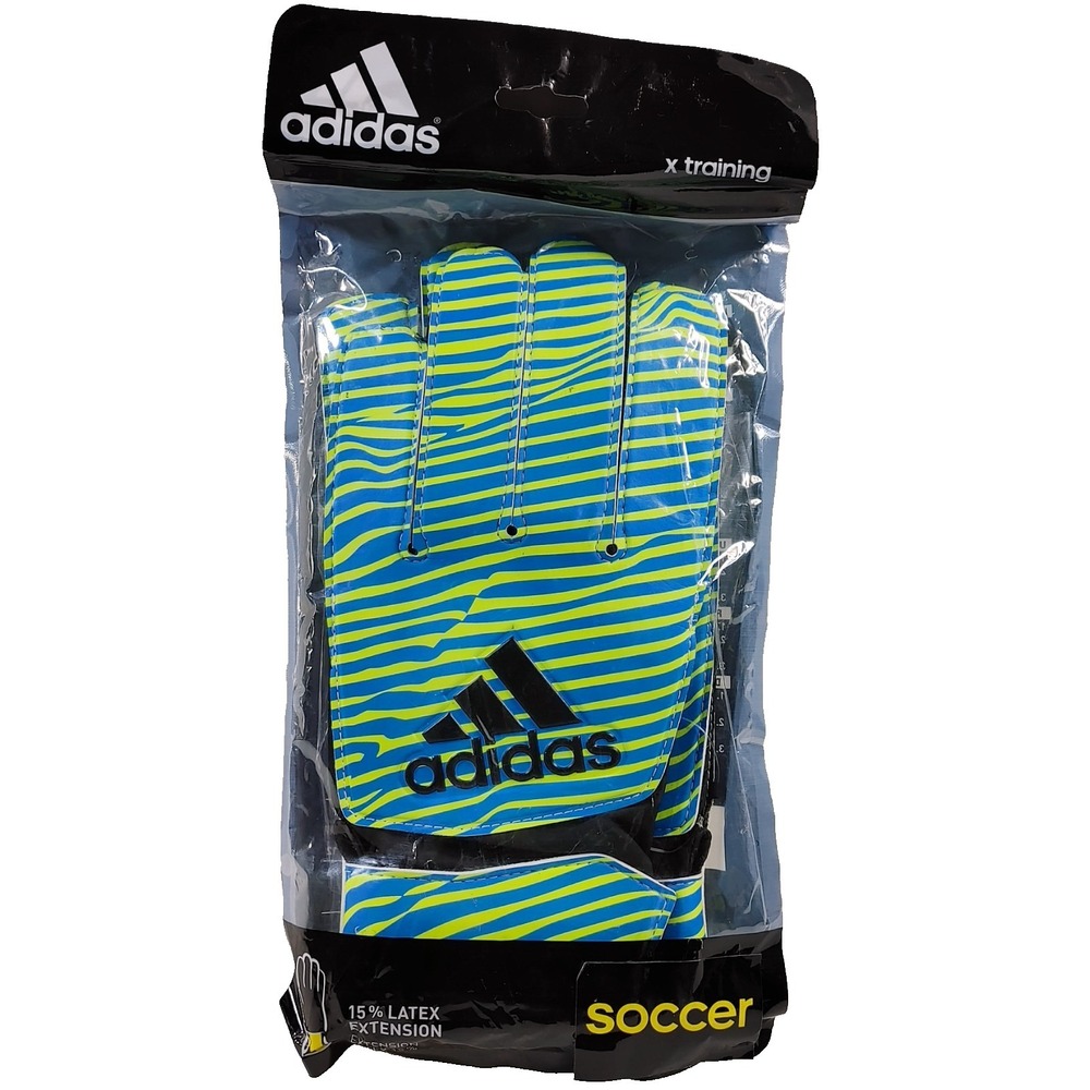 Adidas Adult A X Training Size 10 Goalkeeper Gloves World Cup Soccer Goalie FIFA